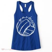 Volleyball Game Day Funny Gift For Volleyball Lovers Gift Women's Tank Top thumb 0