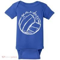 Volleyball Game Day Funny Gift For Volleyball Lovers Gift Baby Bodysuit thumb 0