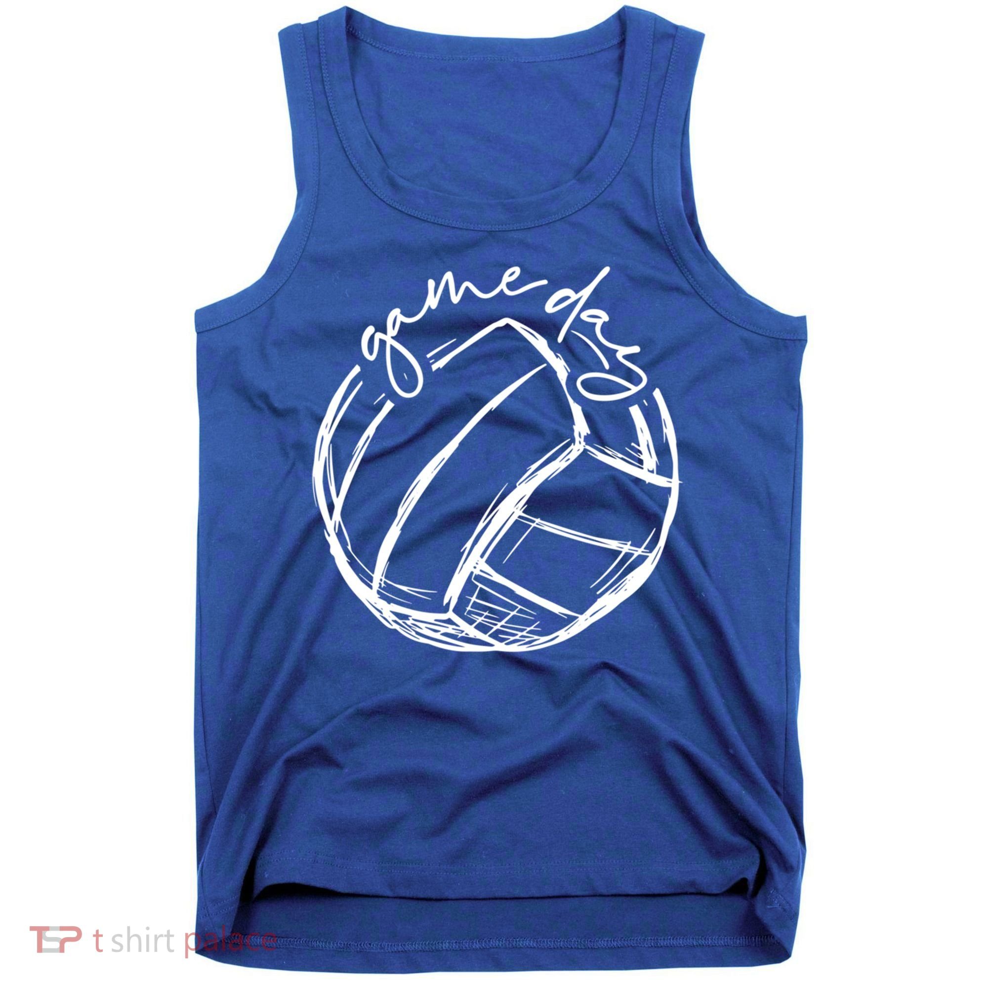 Volleyball Game Day Funny Gift For Volleyball Lovers Gift Tank Top