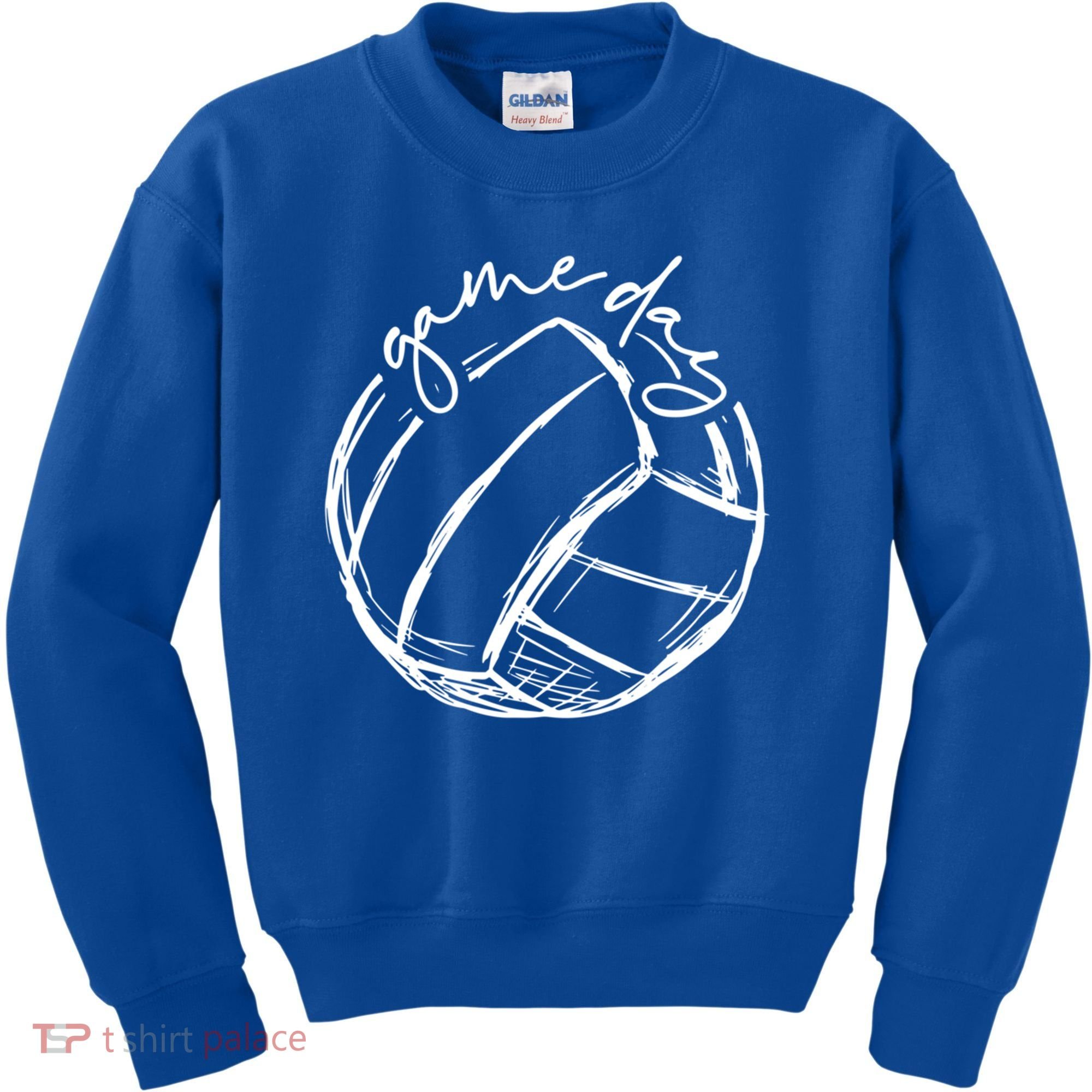 Volleyball Game Day Funny Gift For Volleyball Lovers Gift Kids Sweatshirt