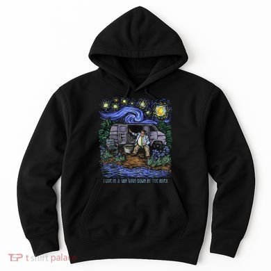 Van Gogh Down By The River Hoodie