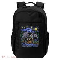 Van Gogh Down By The River Backpack thumb 0