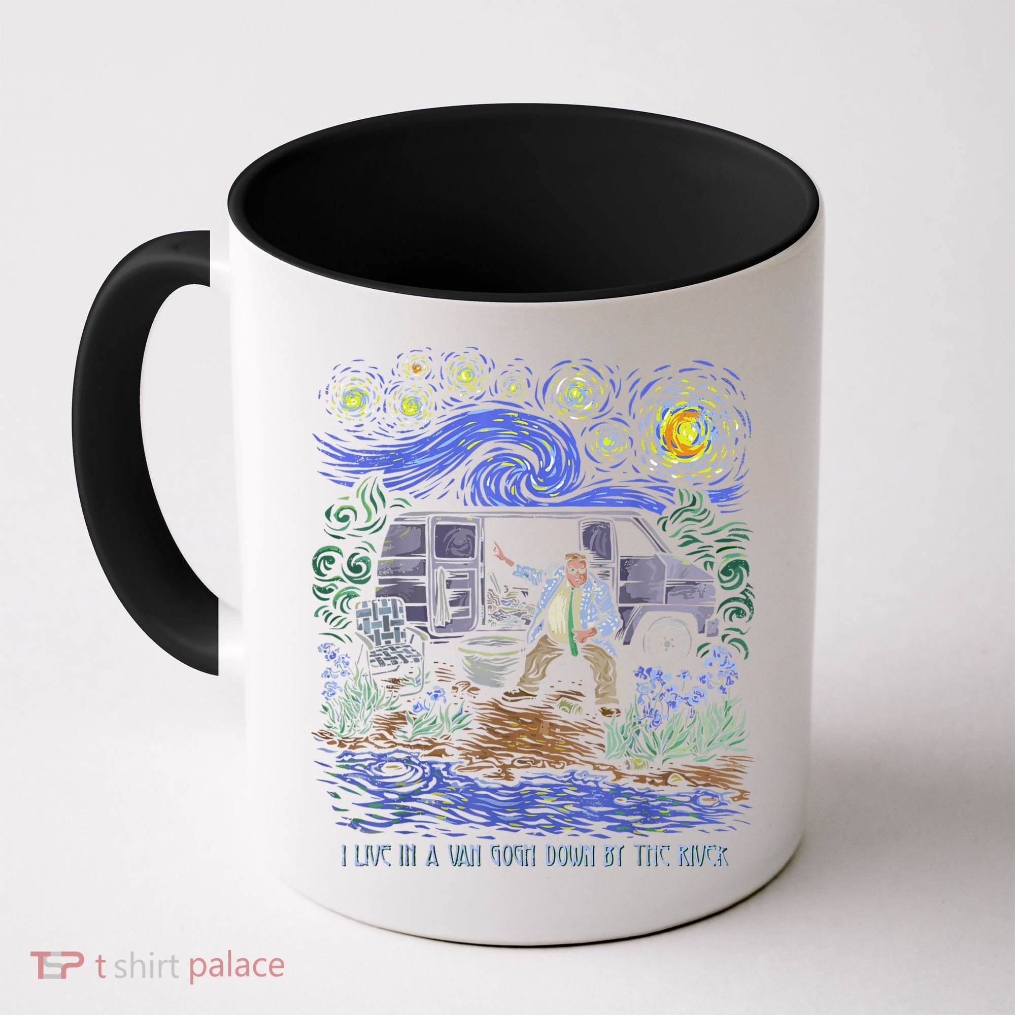 Van Gogh Down By The River Coffee Mug