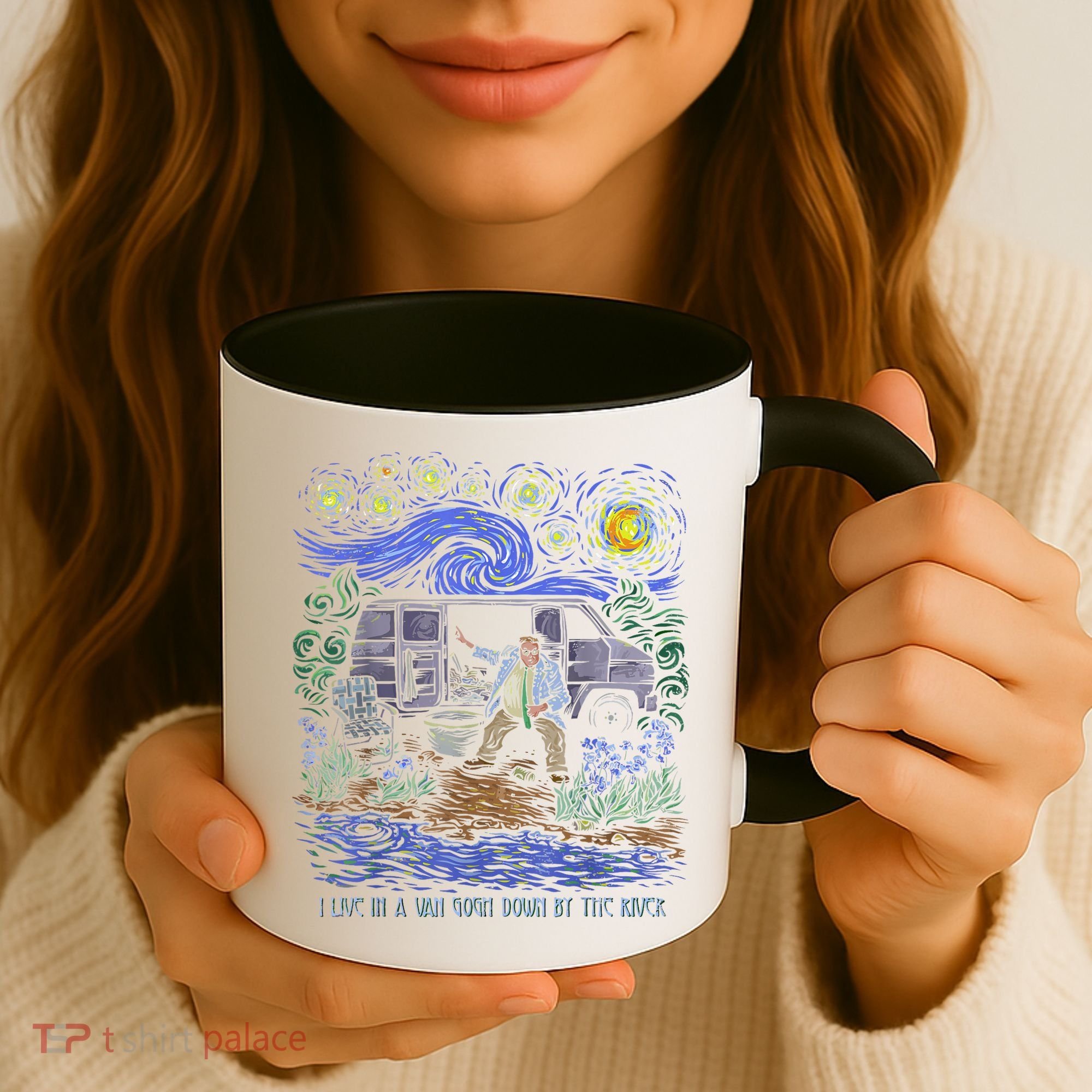 Van Gogh Down By The River Coffee Mug