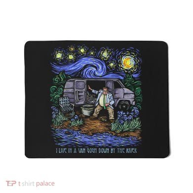 Van Gogh Down By The River Mousepad