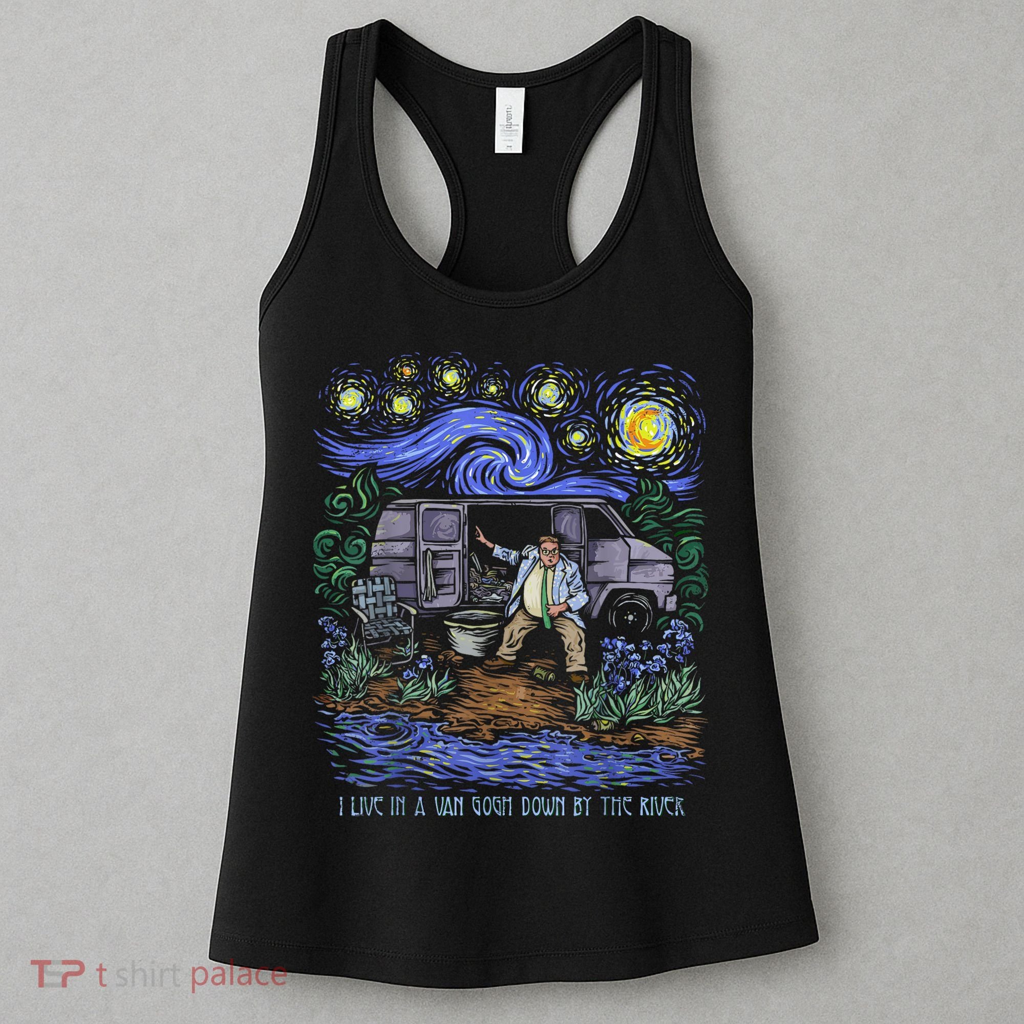 Van Gogh Down By The River Women's Tank Top