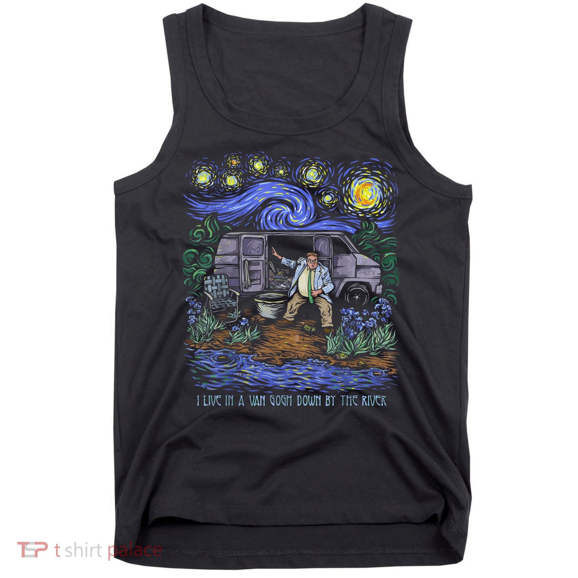 Van Gogh Down By The River Tank Top