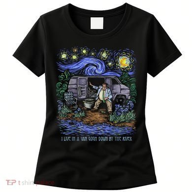 Van Gogh Down By The River Women's T-Shirt