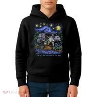 Van Gogh Down By The River Kids Hoodie thumb 4