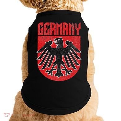 Vintage German Eagle Deutschland Red Stocking Stuffer Doggie Tank