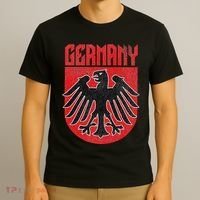 Vintage German Eagle Deutschland Red Stocking Stuffer T-Shirt thumb 3