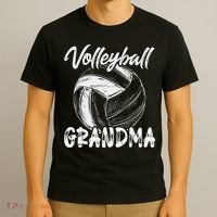 Volleyball Grandma For  Family Matching Players Team T-Shirt thumb 3