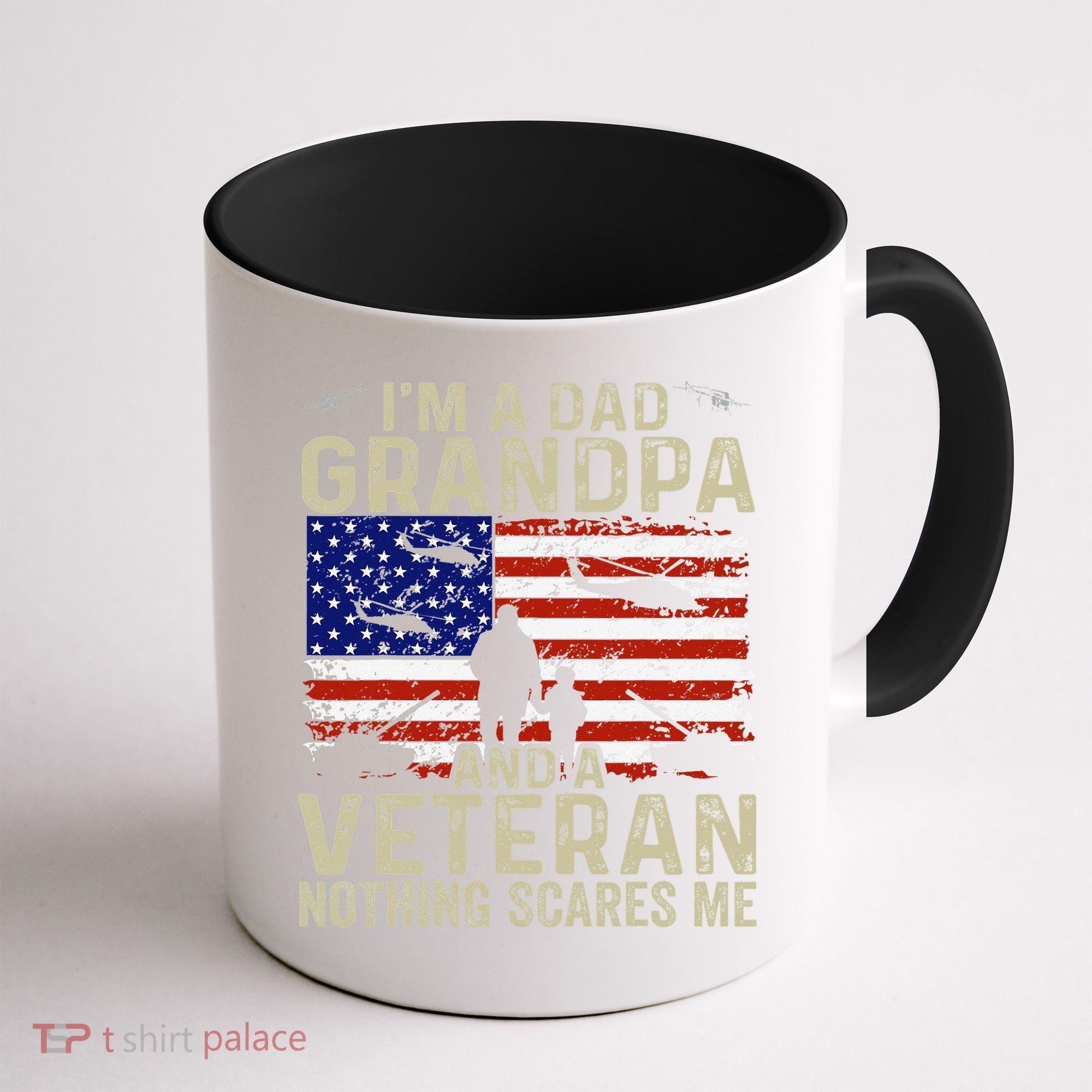 Veteran Grandpa For Grandpa Veteran Fathers Day Coffee Mug