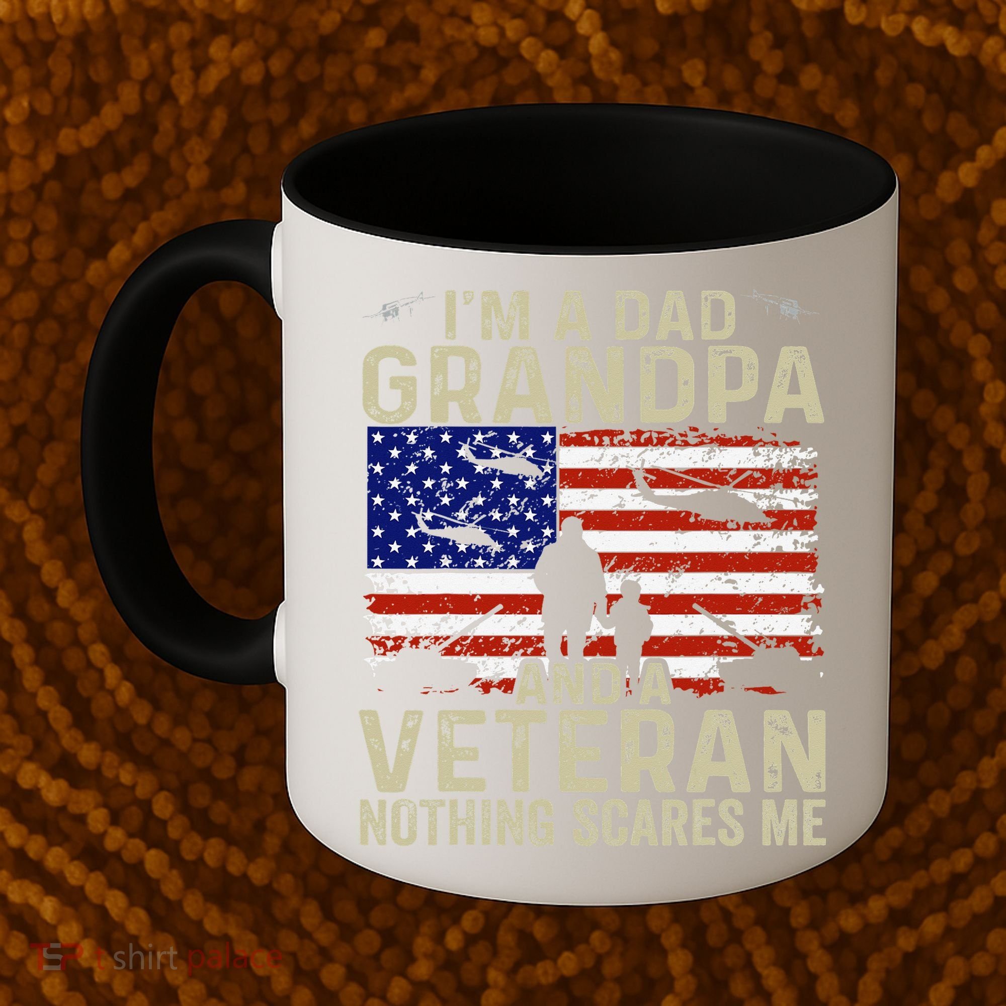 Veteran Grandpa For Grandpa Veteran Fathers Day Coffee Mug