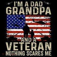 Veteran Grandpa For Grandpa Veteran Fathers Day Coffee Mug thumb 5