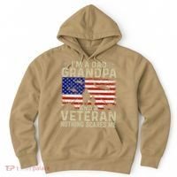 Veteran Grandpa For Grandpa Veteran Fathers Day Hoodie thumb 0