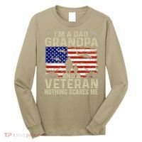 Veteran Grandpa For Grandpa Veteran Fathers Day Long Sleeve Shirt thumb 0