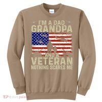 Veteran Grandpa For Grandpa Veteran Fathers Day Sweatshirt thumb 0