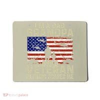 Veteran Grandpa For Grandpa Veteran Fathers Day Mousepad thumb 0