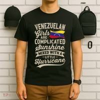 Venezuelan Girl Funny Venezuela Women T-Shirt thumb 6