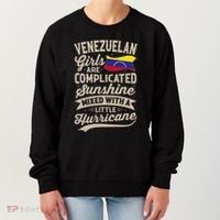 Venezuelan Girl Funny Venezuela Women's Sweatshirt thumb 0