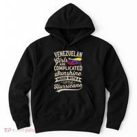 Venezuelan Girl Funny Venezuela Hoodie thumb 0