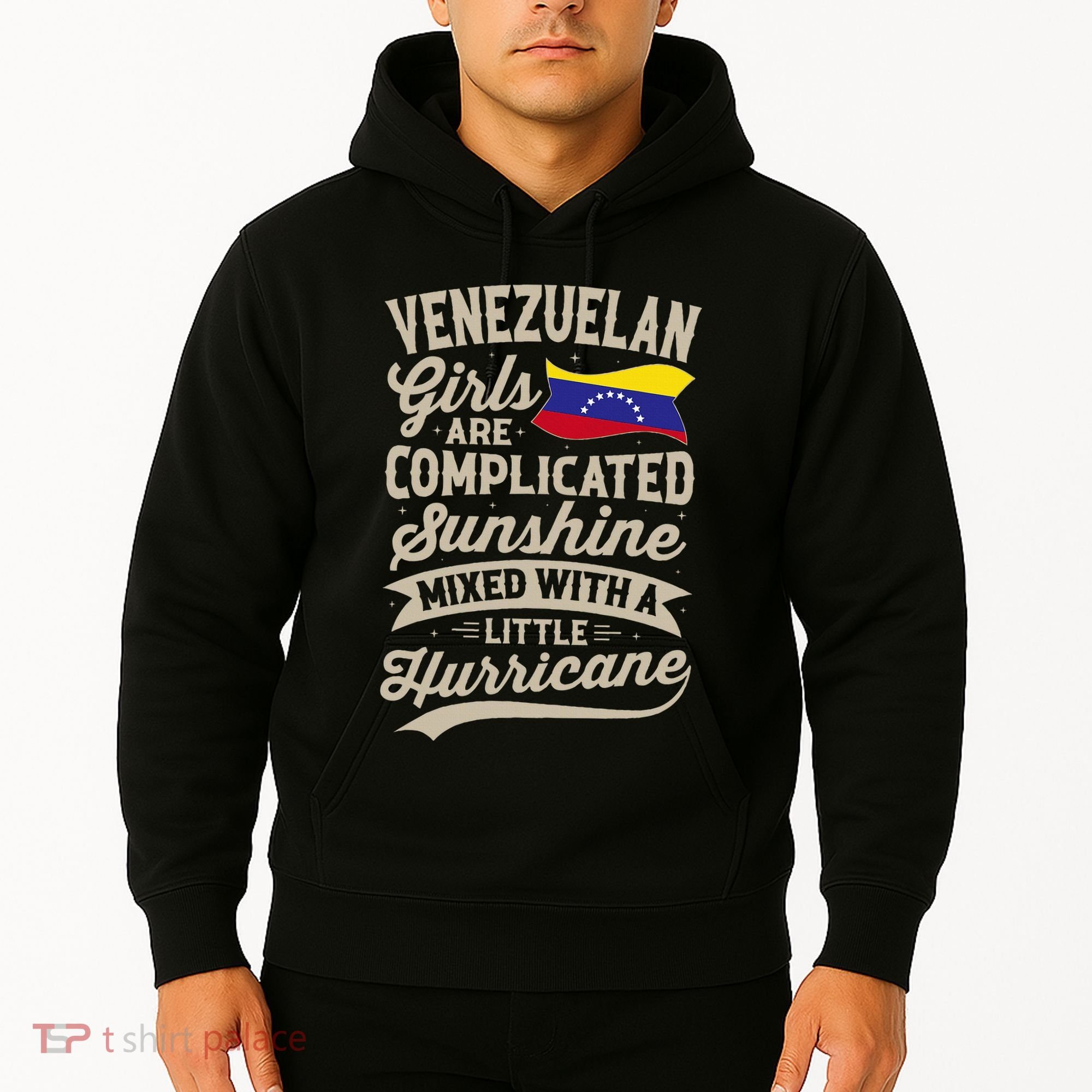Venezuelan Girl Funny Venezuela Hoodie