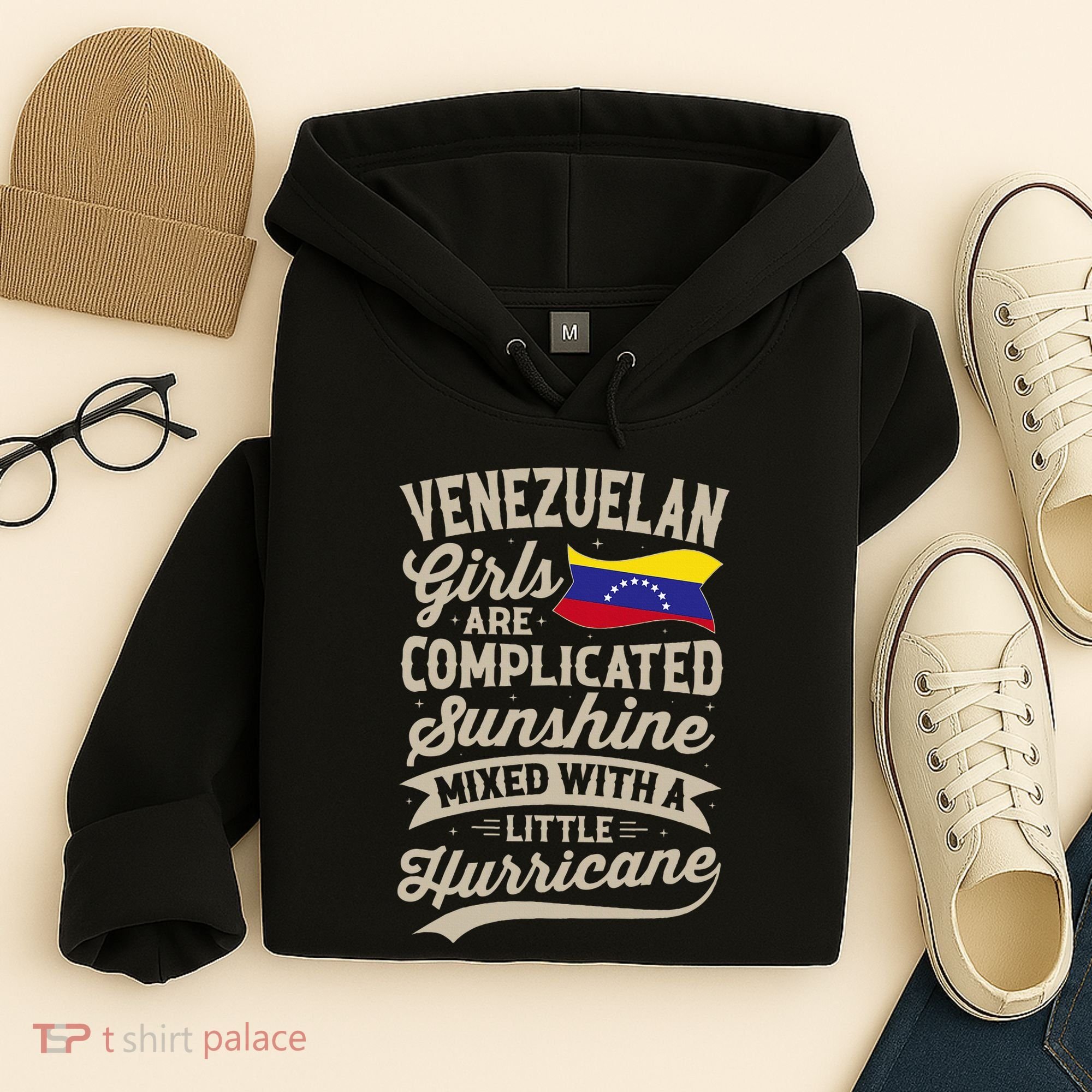 Venezuelan Girl Funny Venezuela Hoodie