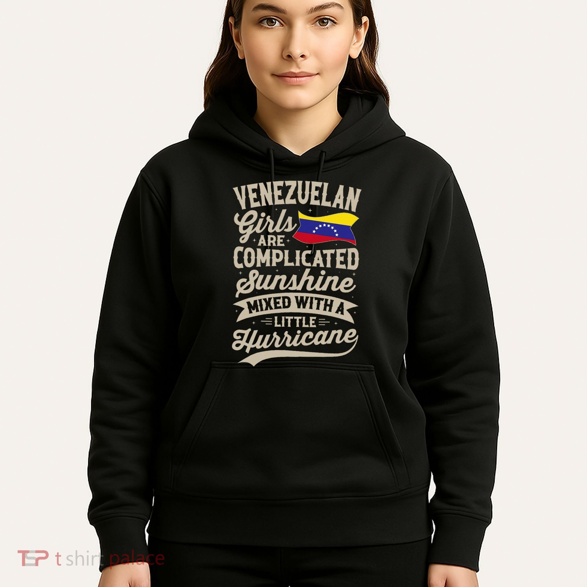 Venezuelan Girl Funny Venezuela Hoodie