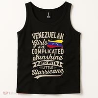 Venezuelan Girl Funny Venezuela Tank Top thumb 2