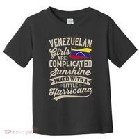 Venezuelan Girl Funny Venezuela Toddler T-Shirt thumb 0