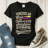 Venezuelan Girl Funny Venezuela Women's T-Shirt thumb 3