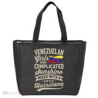 Venezuelan Girl Funny Venezuela Tote Bag thumb 0