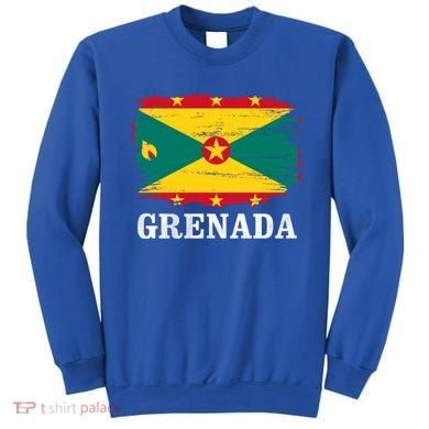 Vintage Grenada Flag For Grenadian Gift Sweatshirt