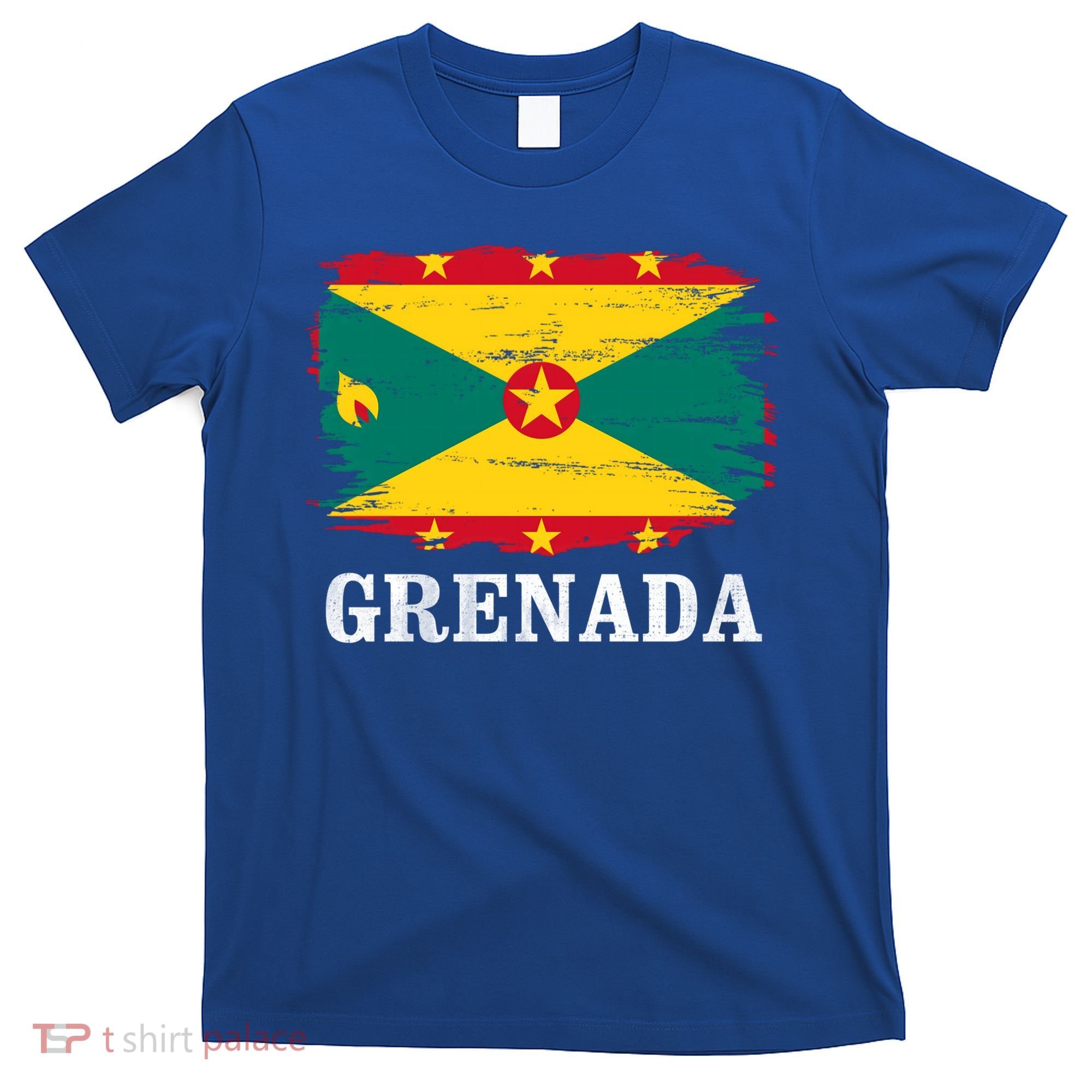Vintage Grenada Flag For Grenadian Gift T-Shirt
