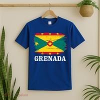 Vintage Grenada Flag For Grenadian Gift T-Shirt thumb 2