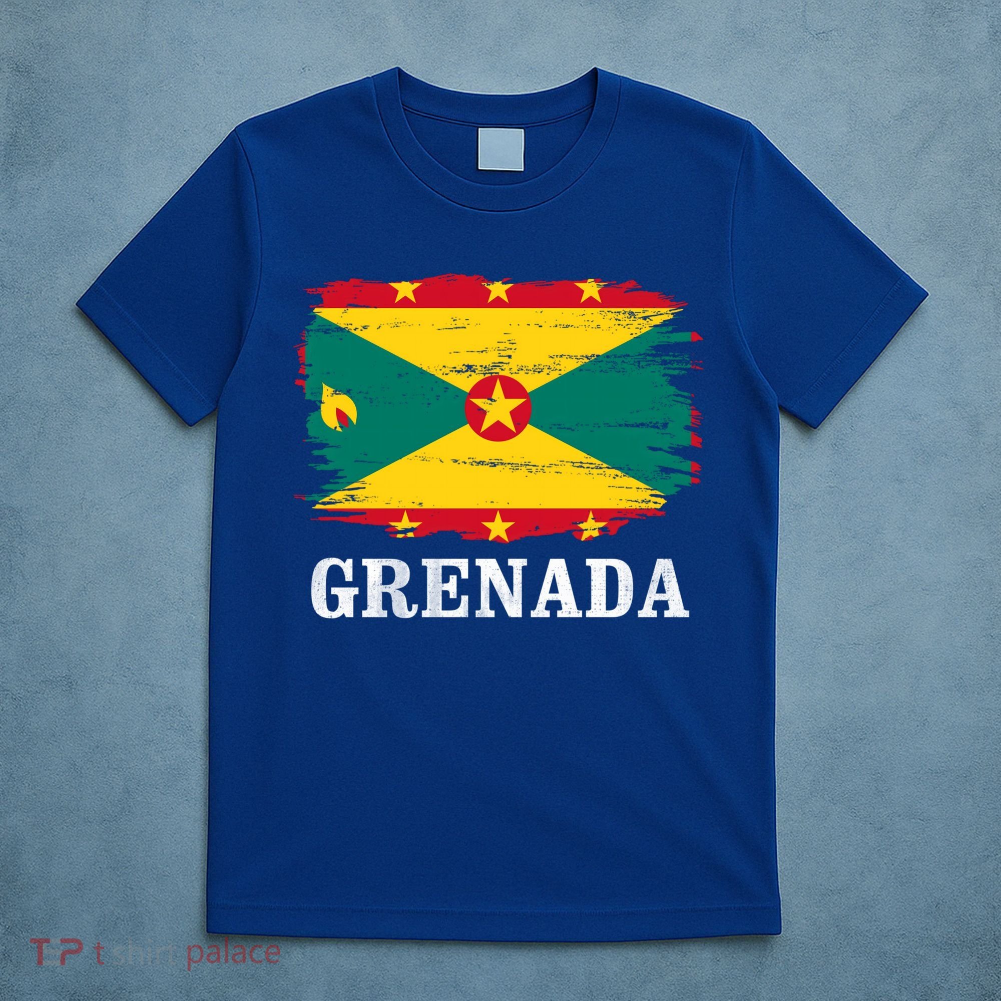 Vintage Grenada Flag For Grenadian Gift T-Shirt