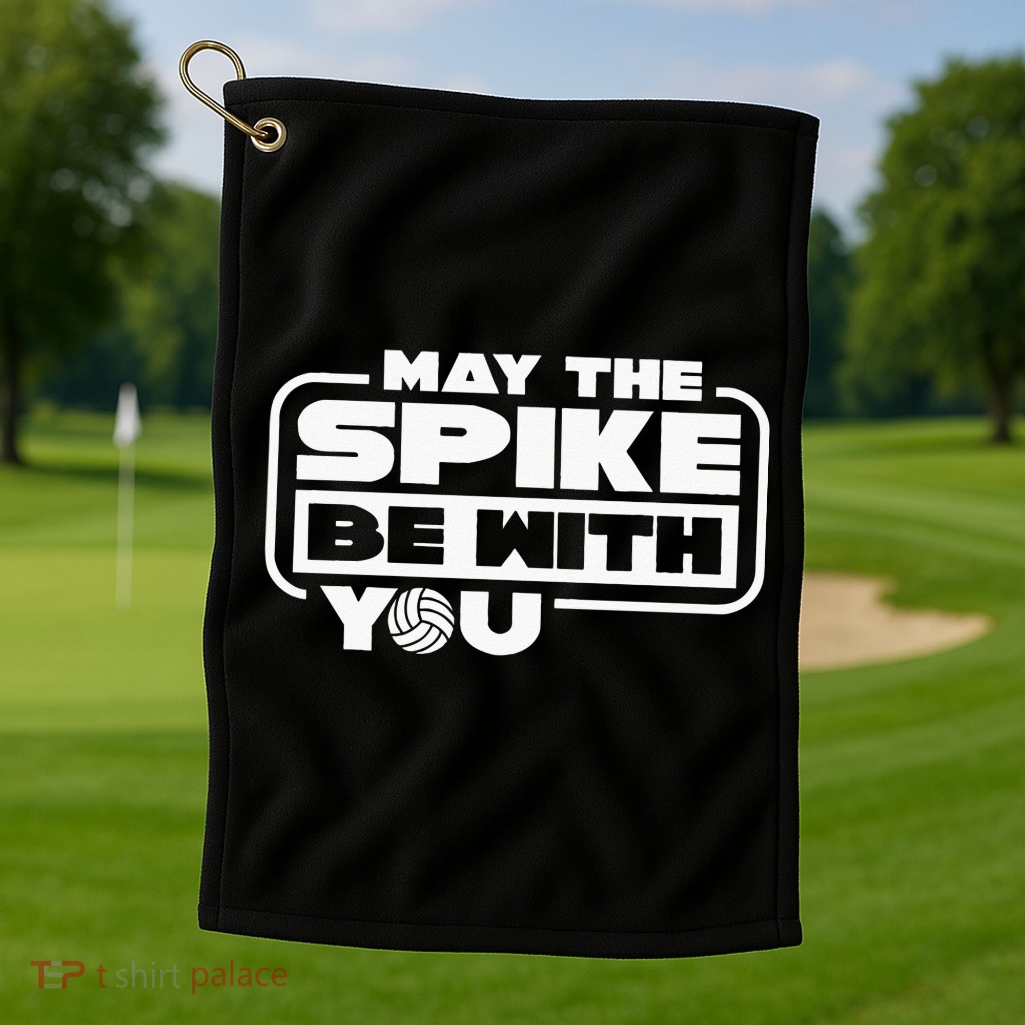 Volleyball Gifts For Beach Volleyball Players Golf Towel