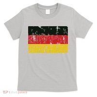 Vintage Germany Flag Gift Retro German Souvenir T-Shirt thumb 0