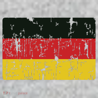 Vintage Germany Flag Gift Retro German Souvenir T-Shirt thumb 7