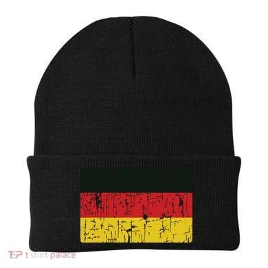 Vintage Germany Flag Gift Retro German Souvenir Beanie