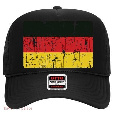 Vintage Germany Flag Gift Retro German Souvenir Hat
