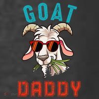 Vintage Goat Funny Daddy Cute Goat Sunglasses Farmer Family T-Shirt thumb 5