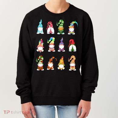 Valentine's Gnome Gift St Patrick's Gnomies Easter Gift Spring Gnomes Gift Women's Sweatshirt
