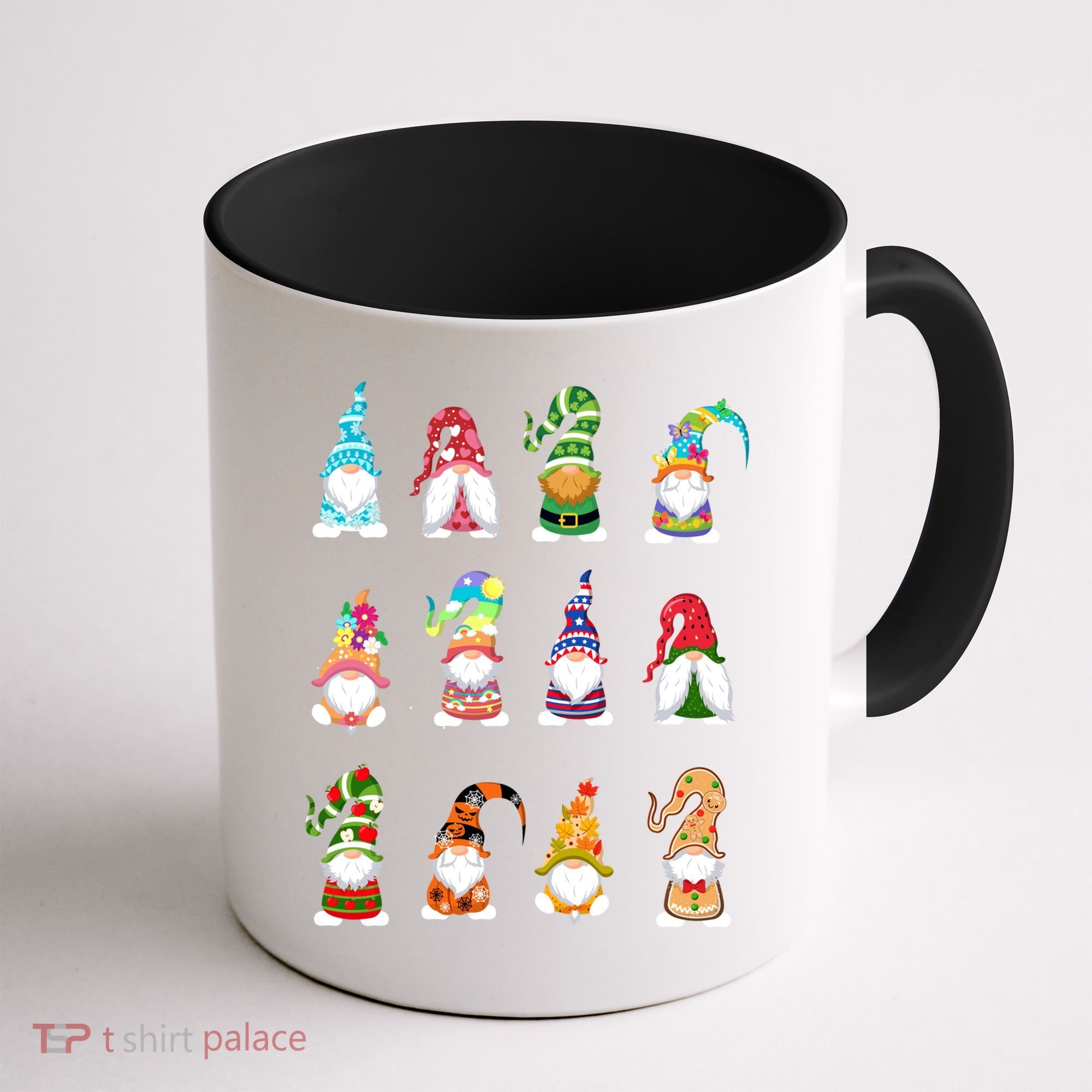 Valentine's Gnome Gift St Patrick's Gnomies Easter Gift Spring Gnomes Gift Coffee Mug