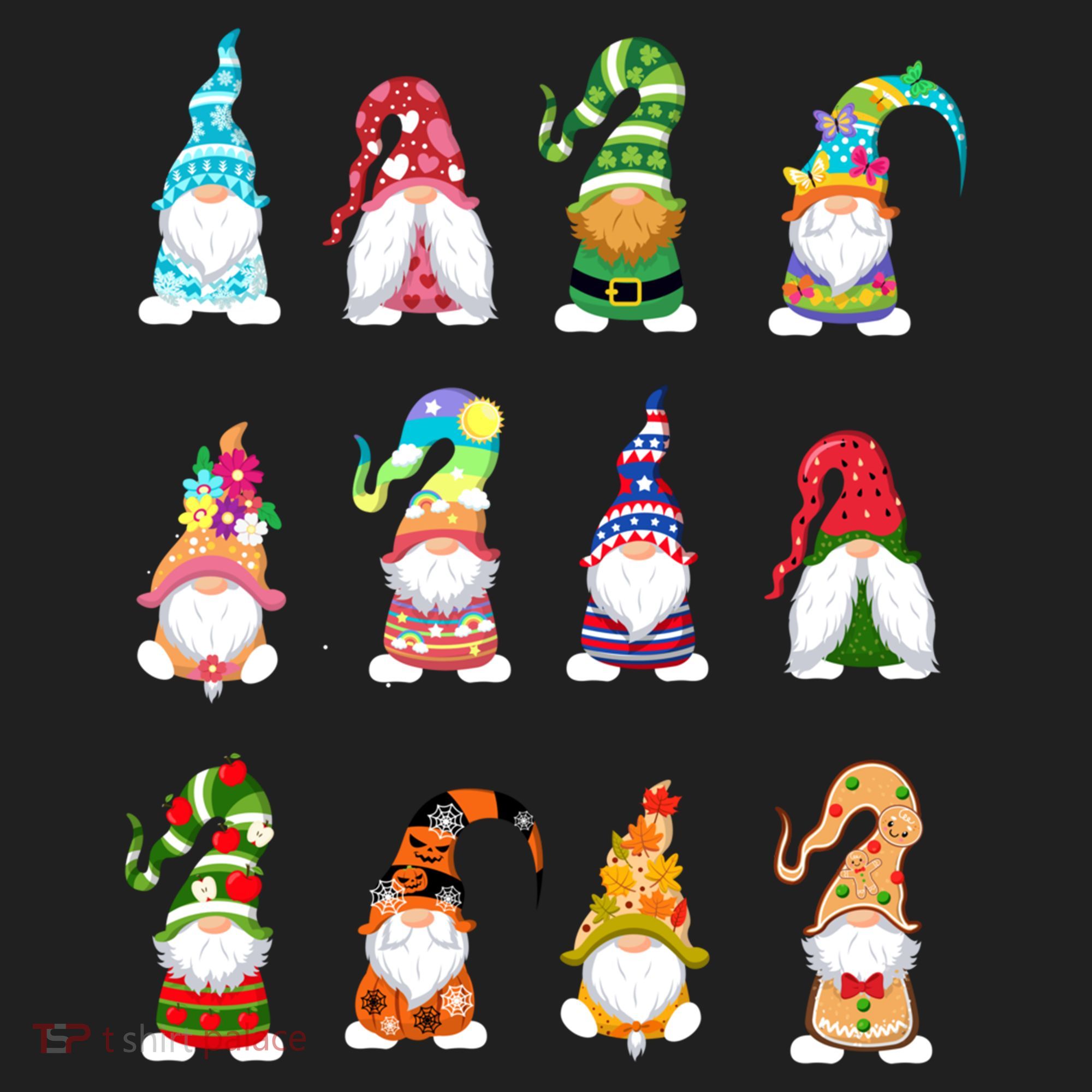 Valentine's Gnome Gift St Patrick's Gnomies Easter Gift Spring Gnomes Gift Beanie