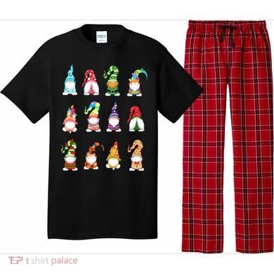 Valentine's Gnome Gift St Patrick's Gnomies Easter Gift Spring Gnomes Gift Pajama Set