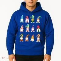 Valentine's Gnome Gift St Patrick's Gnomies Easter Gift Spring Gnomes Gift Hoodie thumb 2