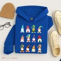Valentine's Gnome Gift St Patrick's Gnomies Easter Gift Spring Gnomes Gift Hoodie thumb 4
