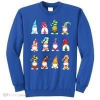 Valentine's Gnome Gift St Patrick's Gnomies Easter Gift Spring Gnomes Gift Sweatshirt thumb 0